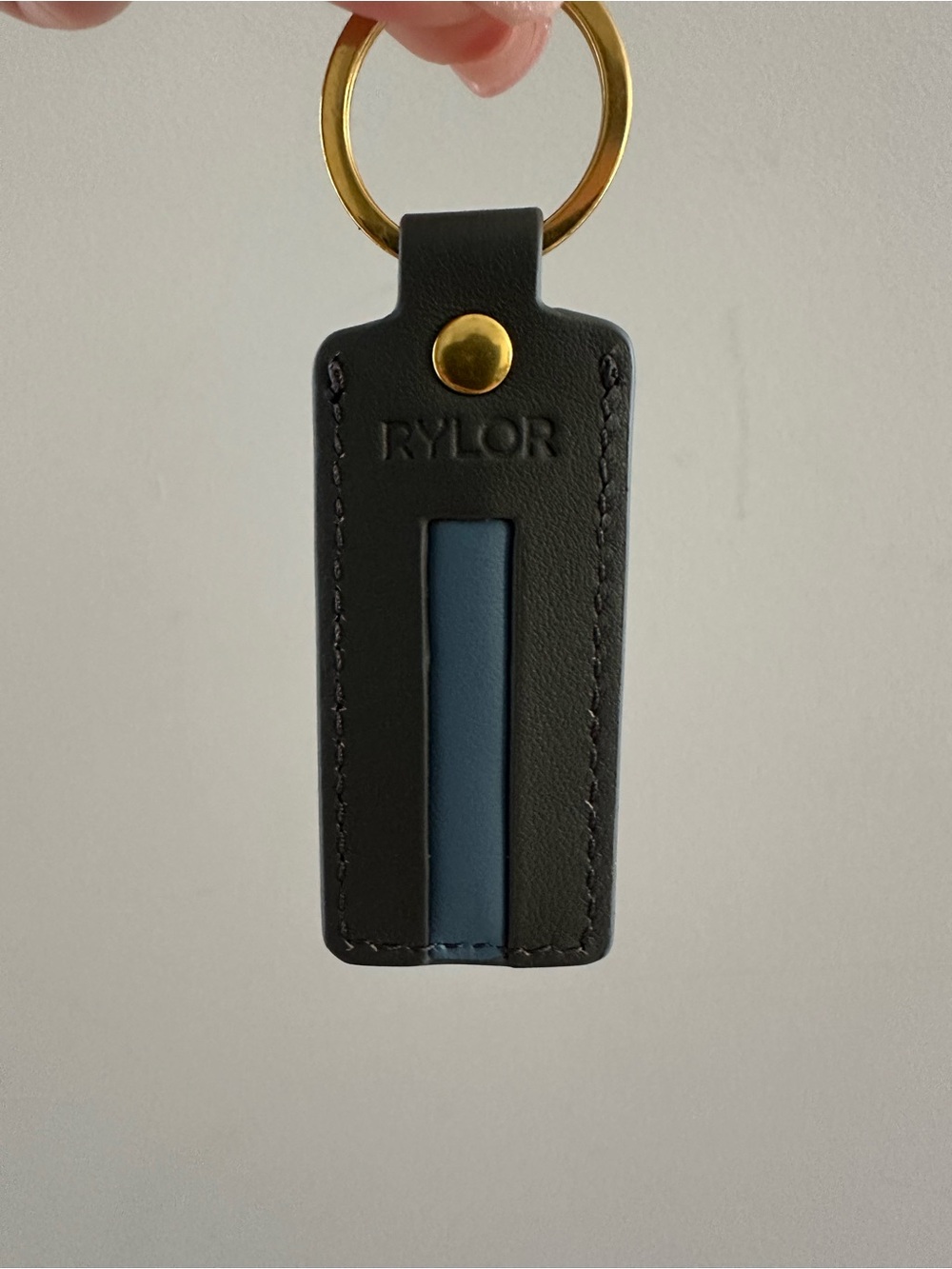 Rylor Leather Keychain
